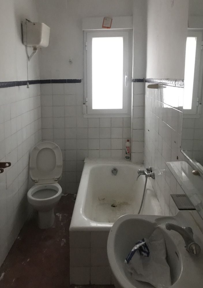 Reforma de baño antes