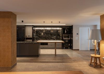 Cocina en merendero